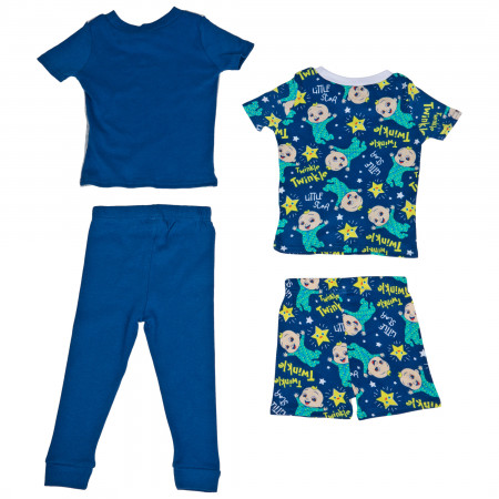 Cocomelon Twinkle Twinkle Little Star 4-Piece Pajama Set